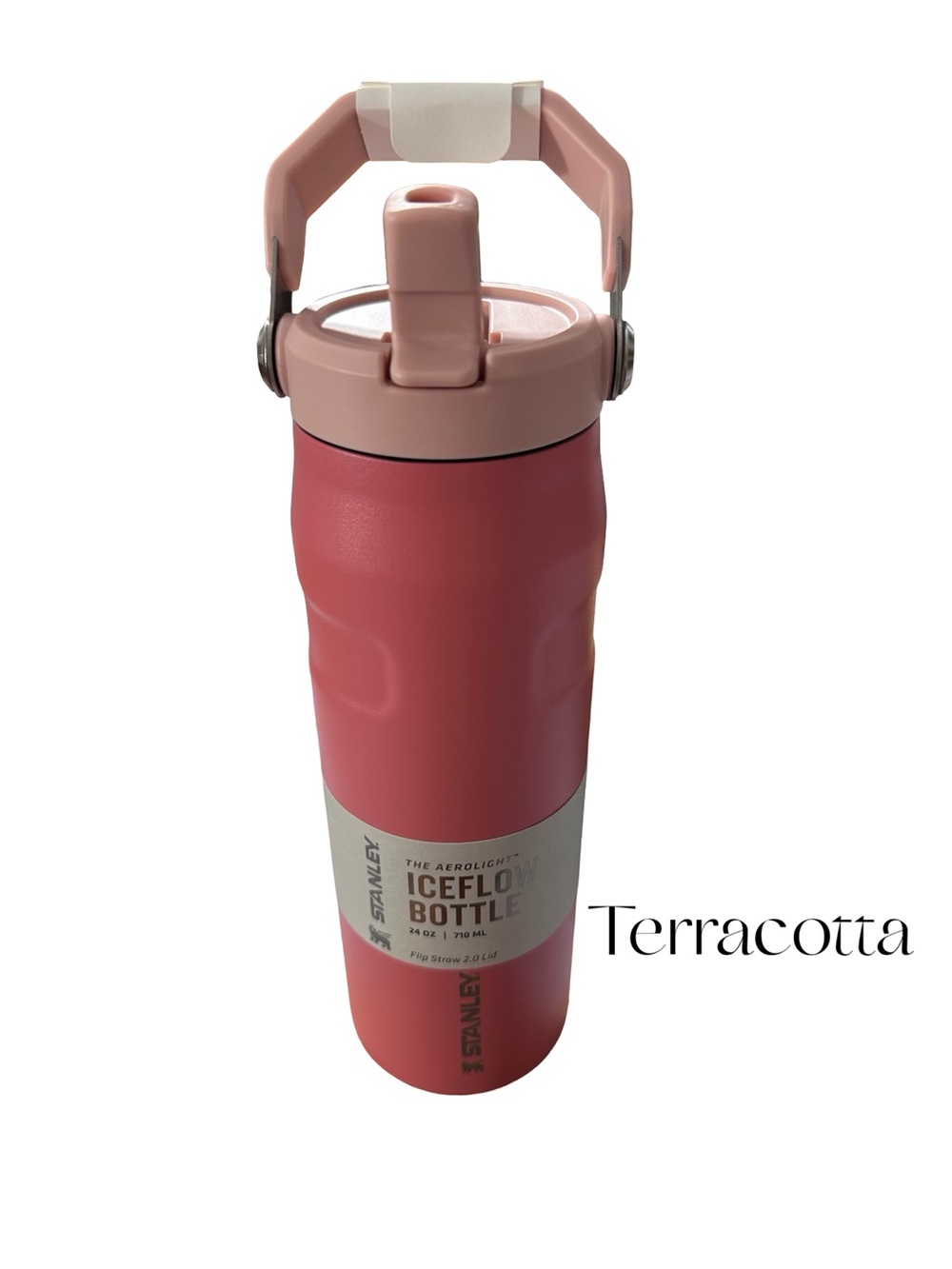 Stanley IceFlow Bottle with Fast Flow Lid 24oz “Terracotta”